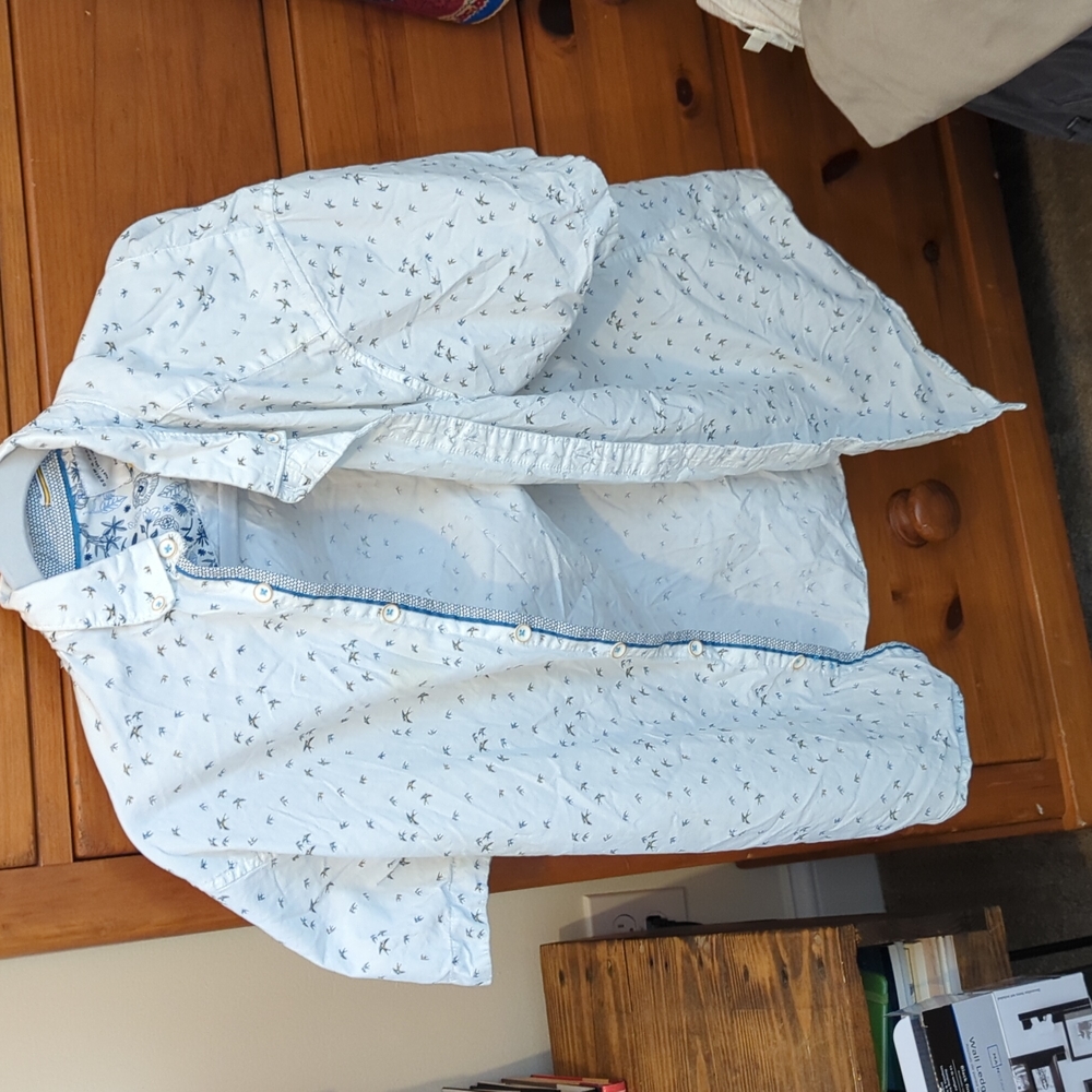 Bird shirt button up